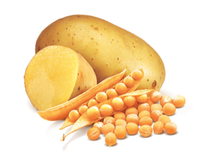 potatoes & peas