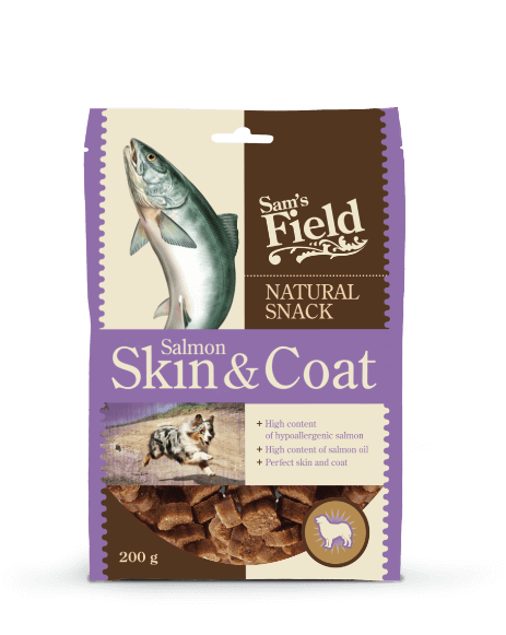 Natural Snack Salmon Skin & Coat